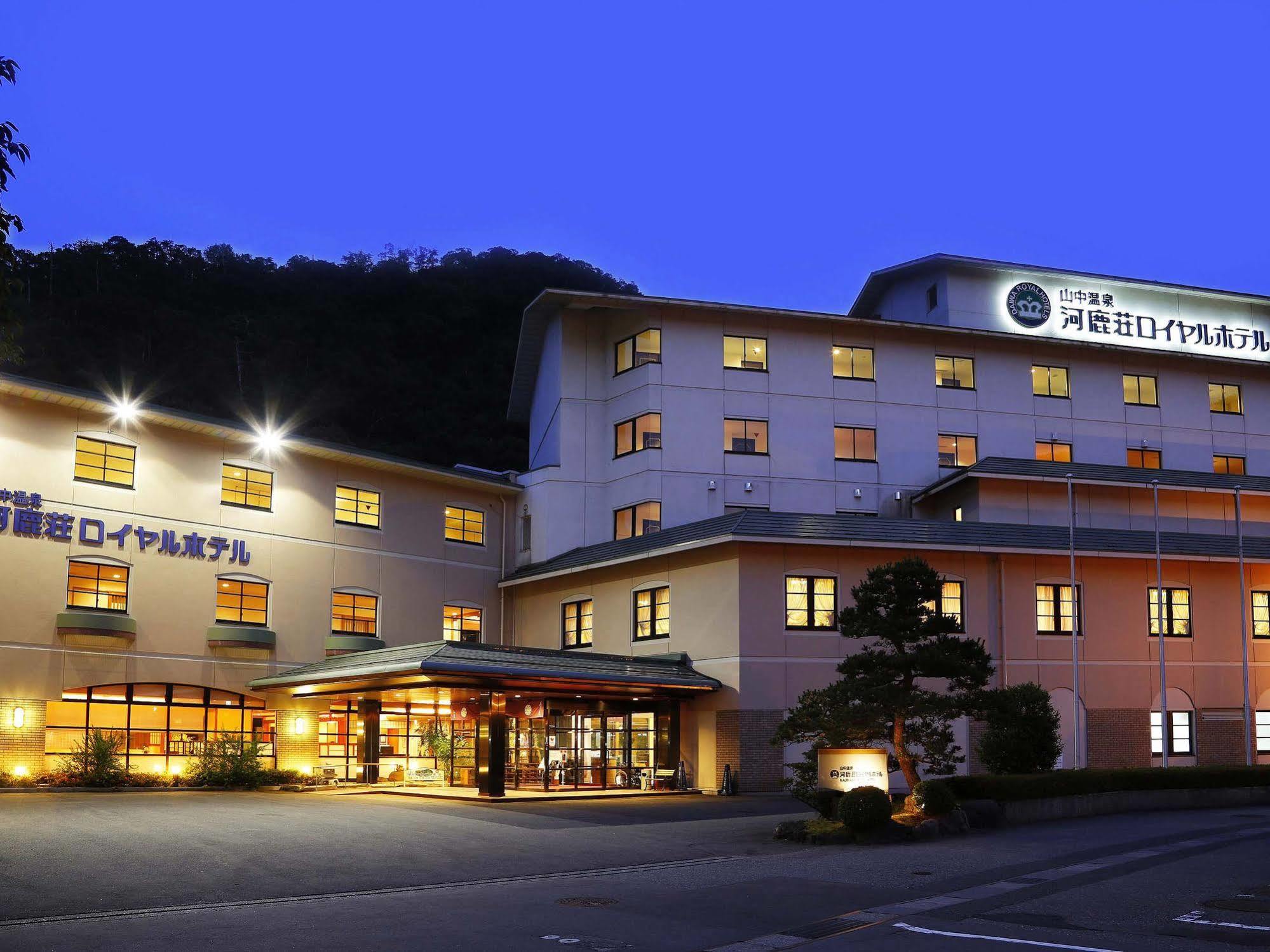Royal Hotel Yamanaka Onsen Kajikaso Kaga  Exterior foto